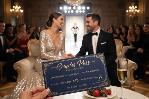 Couples Fashion Show Experience